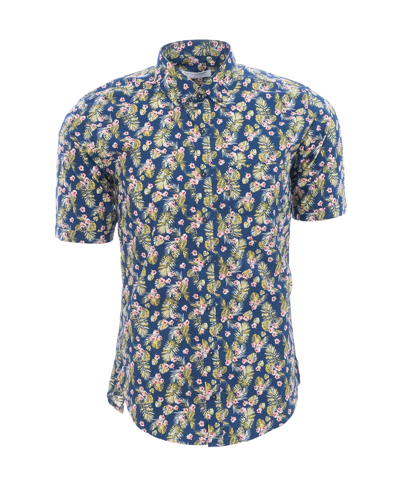 Camisa Hawaiana Azul