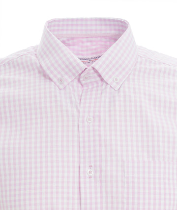 Camisa Cuadros Unicolor Rosada1