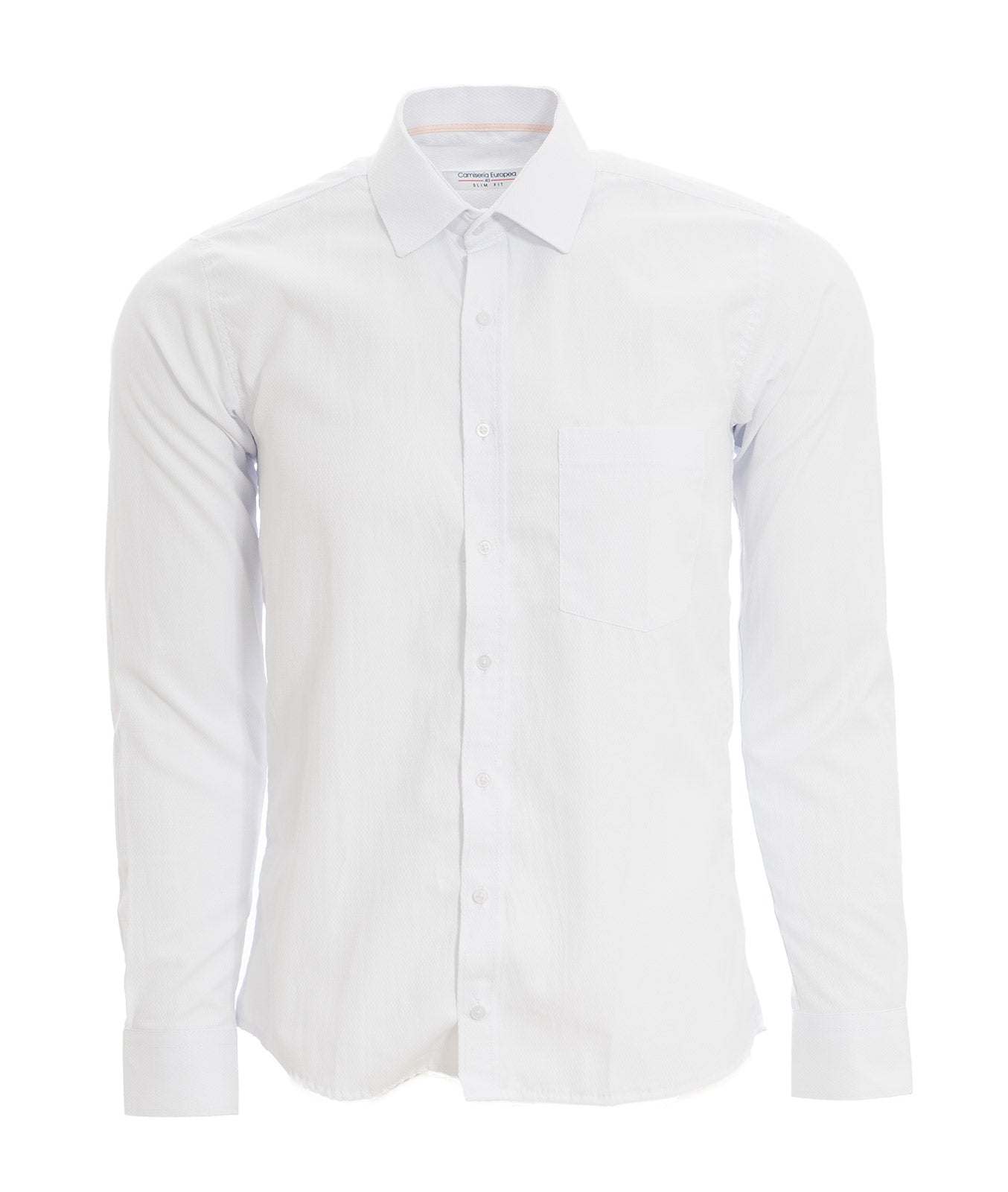 Camisa Blanca Dobby Puntos 3