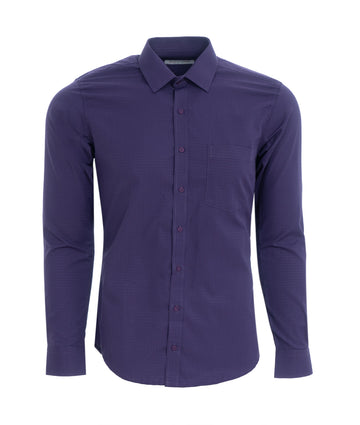 Camisa Rombos Morada