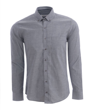 Camisa Algodón Solo Fondo Gris