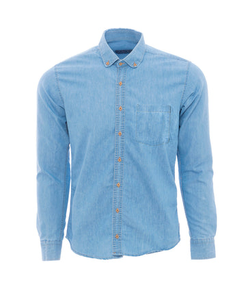 Camisa Tipo Jean Azul Claro